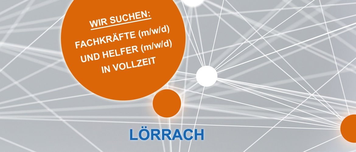 Wir suchen in Lörrach ab sofort Fachkräfte (m/w/d) - Bereich Technischer Bautenschutz und Buchhaltung